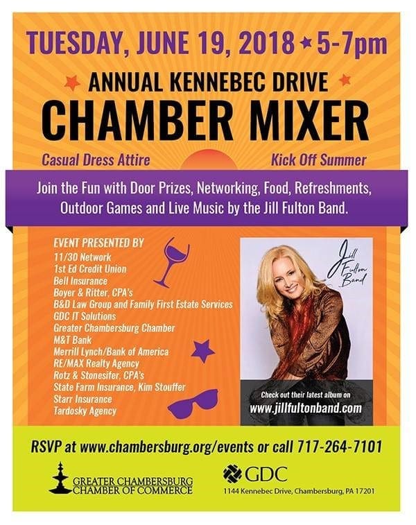 2018 Annual Kennebec Mixer and Block Party Poster