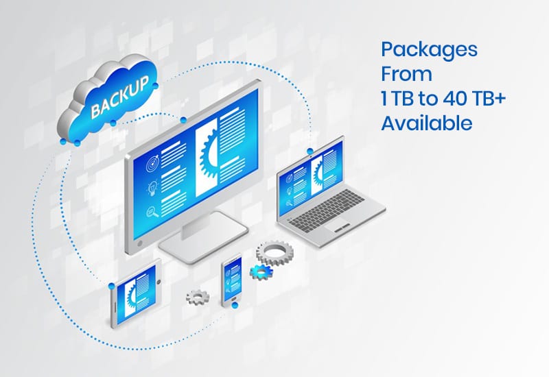 IT Service Capabilities: Backup Packages from 1TB to 40TB+