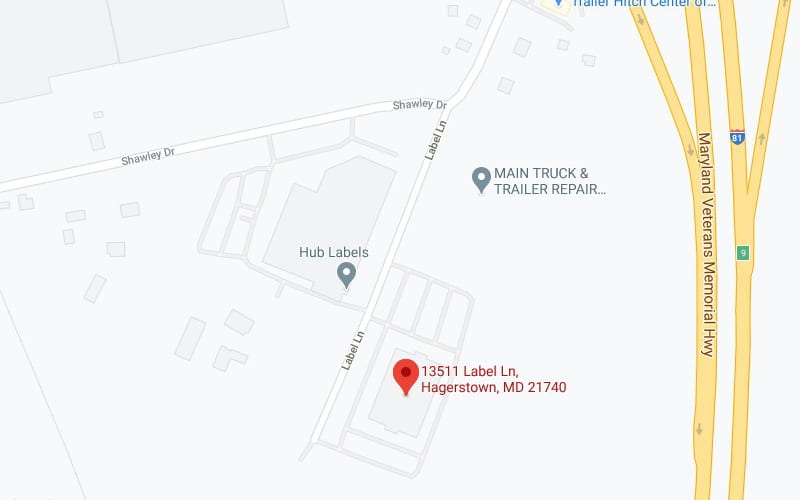 Relocates Hagerstown Area Facility: 13511 Label Ln Google Map