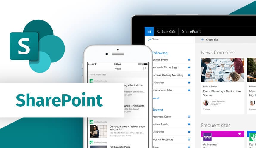Microsoft Sharepoint Mobile and Desktop