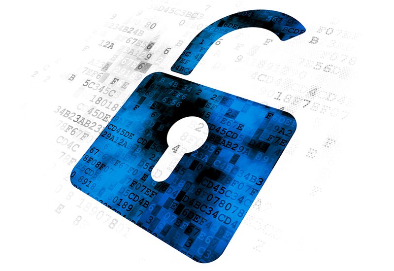 Ransomware Unlock Data Concept