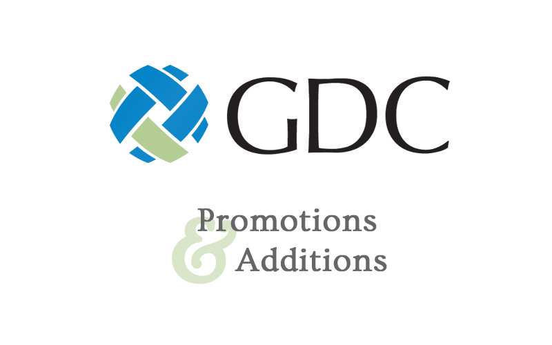 GDC Logo -  Management Promotions & Additions
