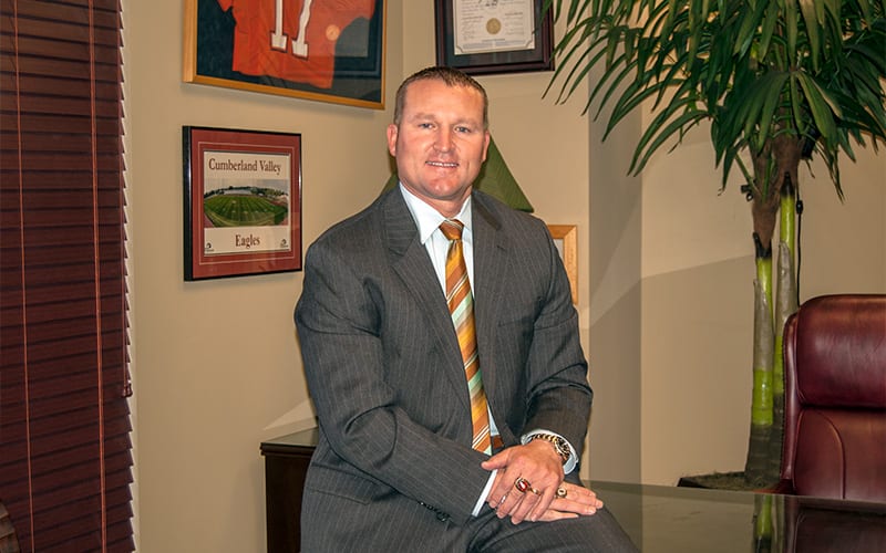 Vice President of Hardware Sales, Jeff Sauve, Photo in Office on Desk